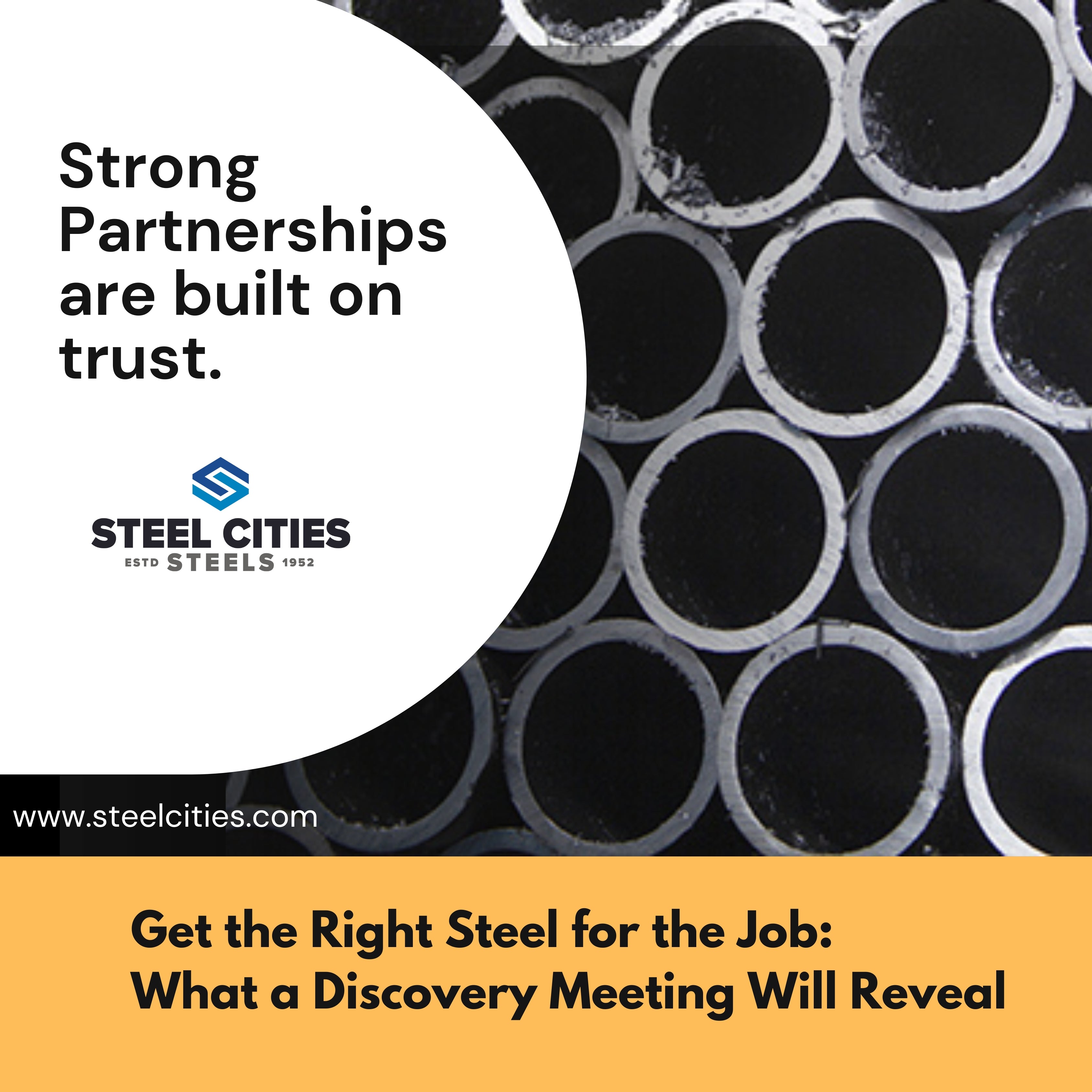What does a discovery meeting look like with Steel Cities Steels?